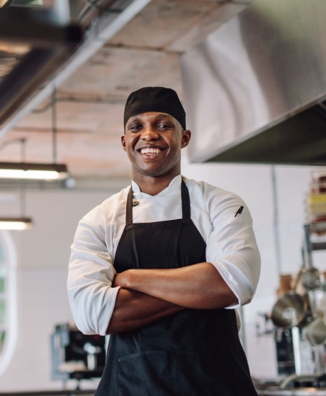 Chef in Kitchen